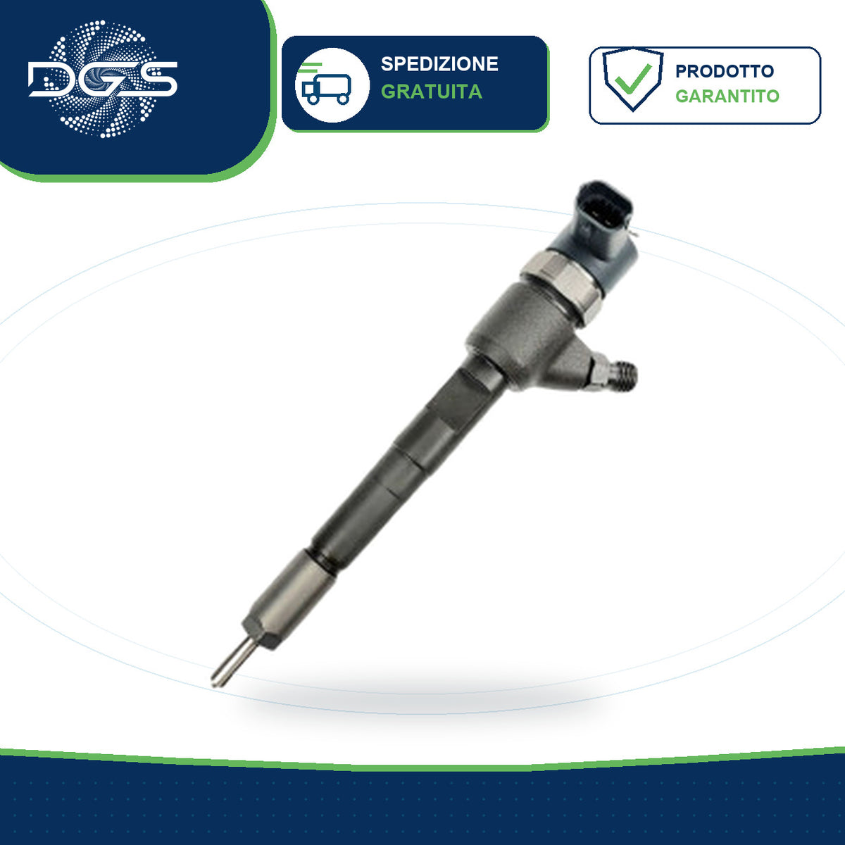 Iniettore revisionato per Fiat 1.3 0445110083