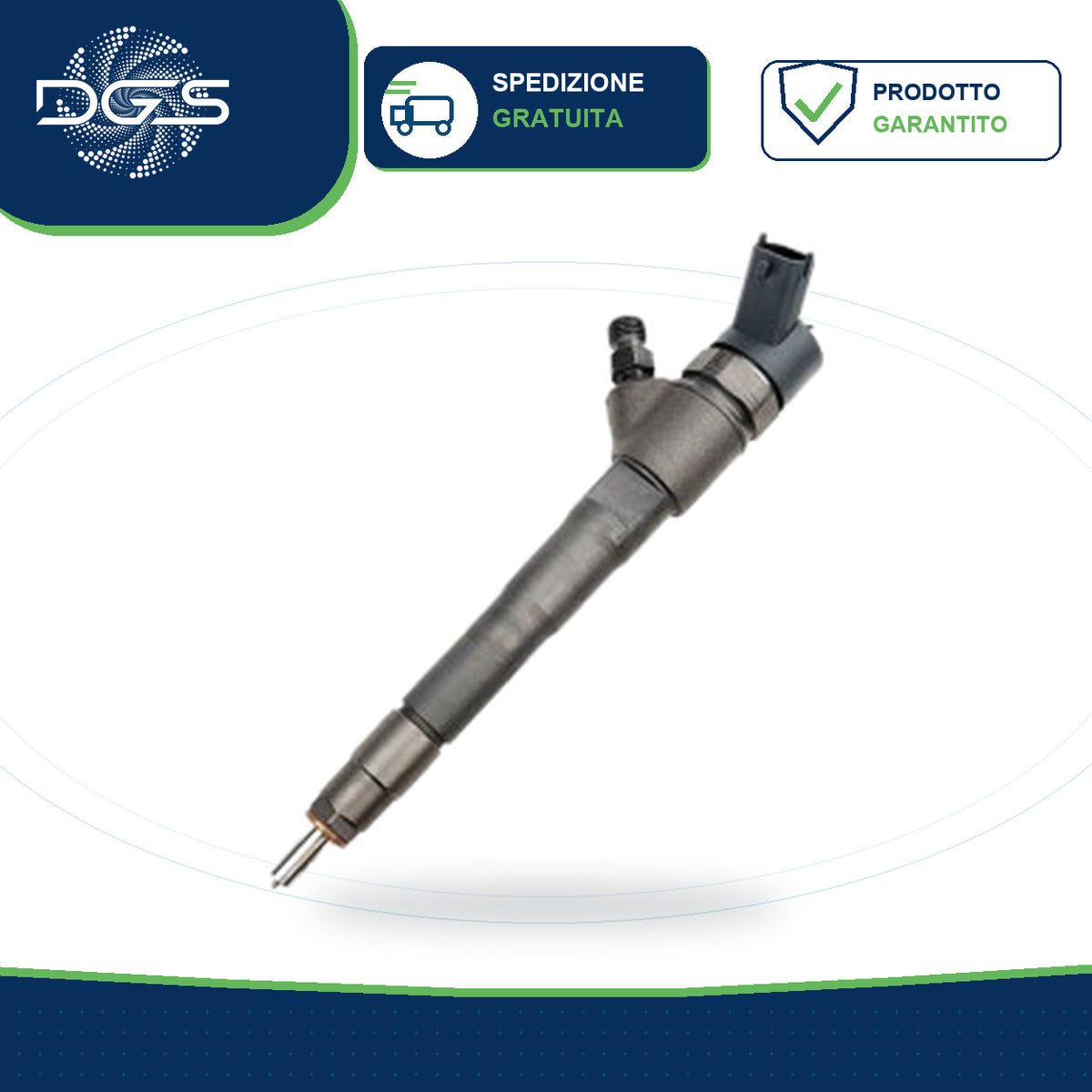 Iniettore revisionato per Citroën 2.3 0445110418