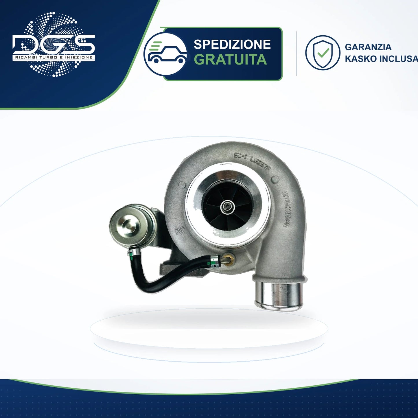 TURBO RICOSTRUITO DEUTZ TRUCK - 12709700013