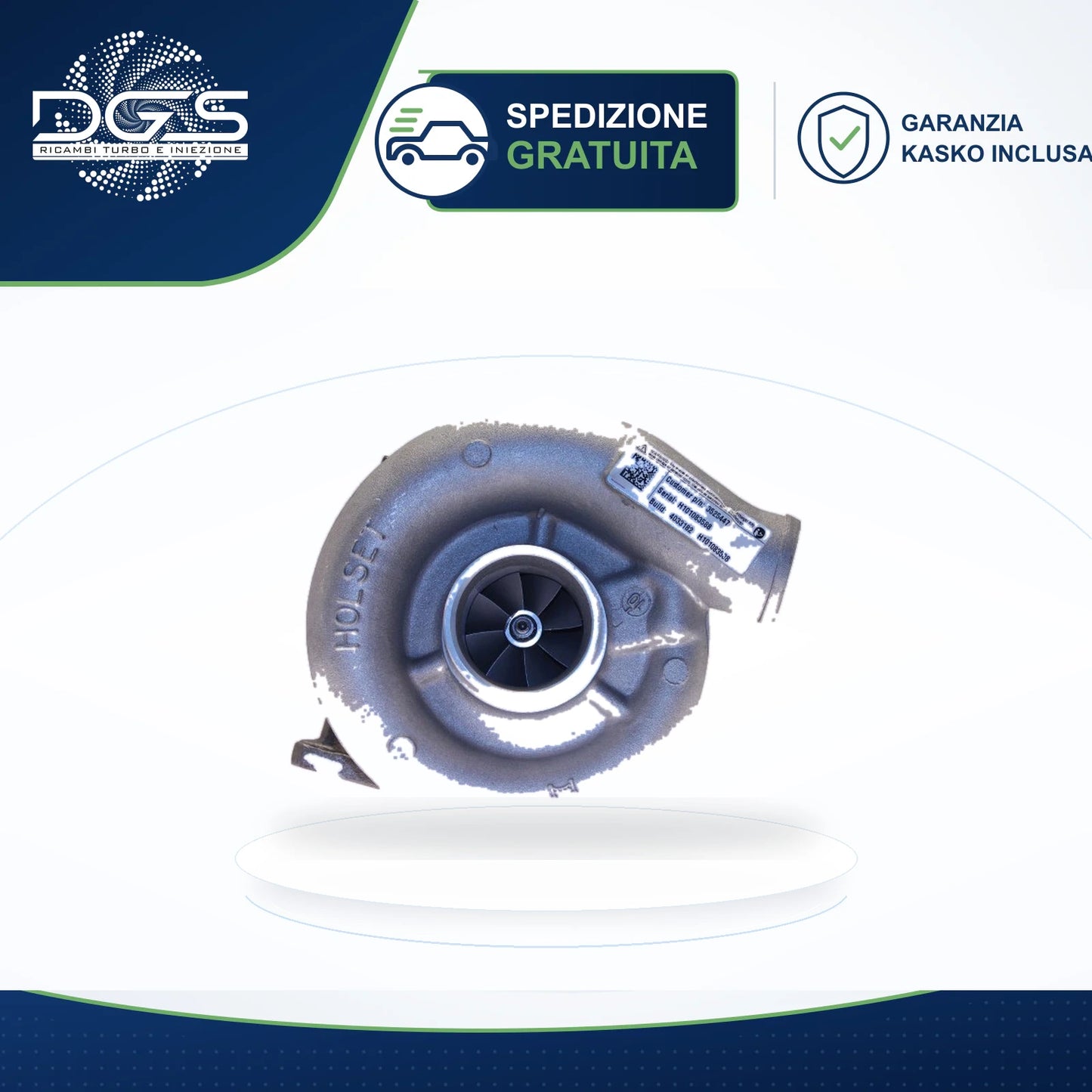 TURBO RICOSTRUITO IVECO TRUCK / MARINE
