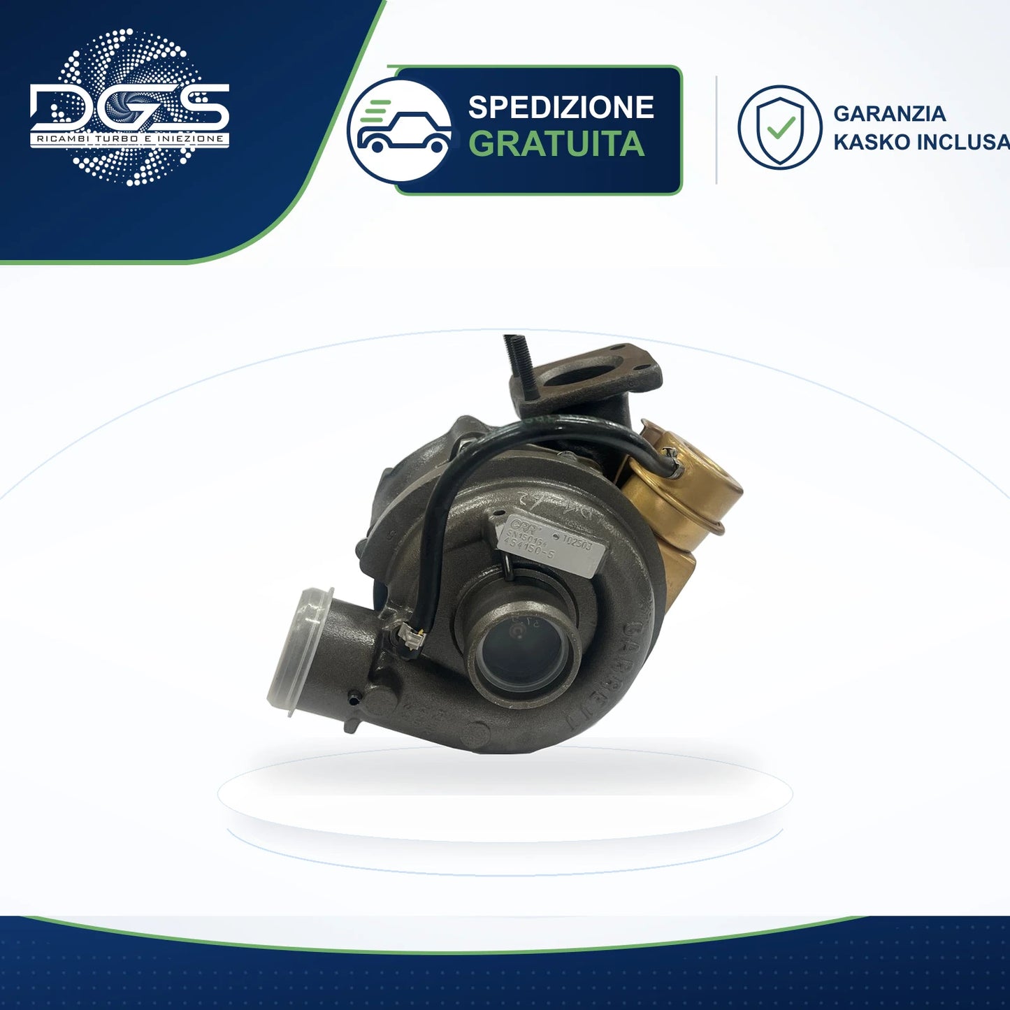 TURBO RICOSTRUITO AR 156 / 166 JTD 24 136CV - 454150-5