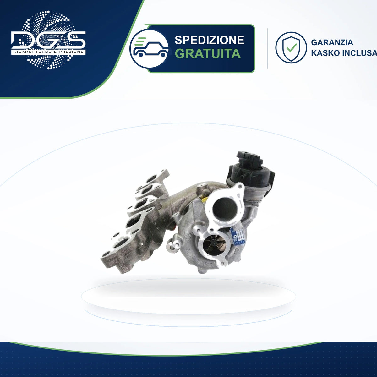 TURBO RICOSTRUITO BV43 AUDI / WV - 53039700476