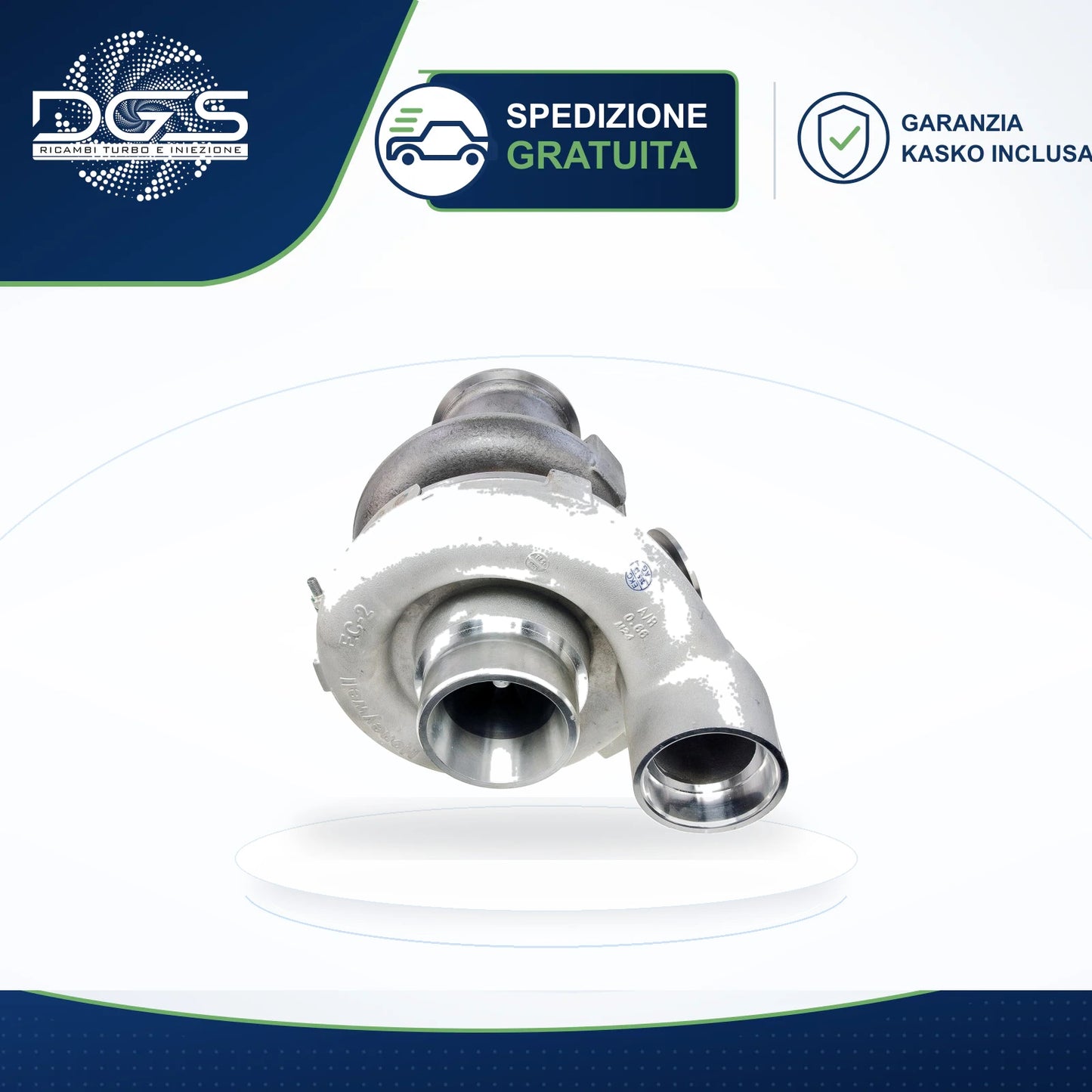 TURBO RICOSTRUITO MAN TRUCK COMPONENTE BITURBO