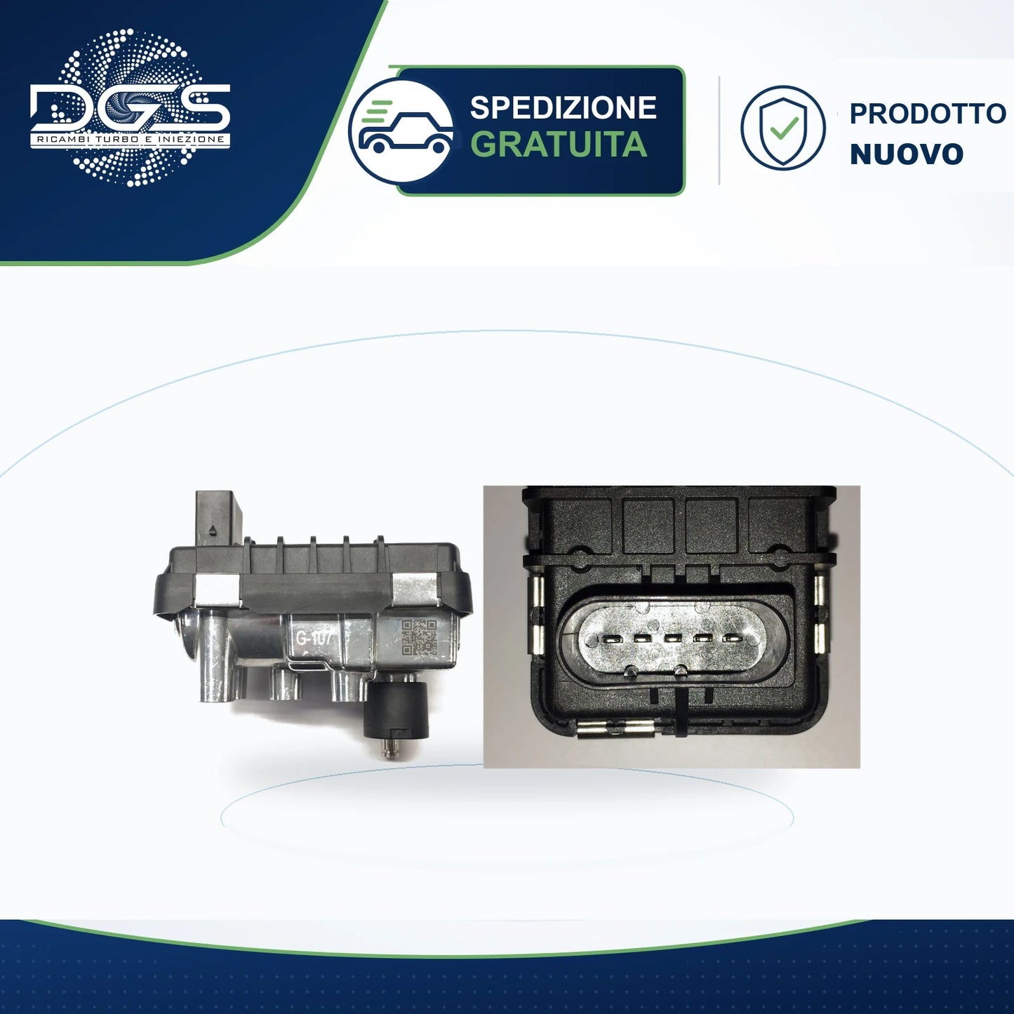 ATTUATORE ELETTRICO G-107-712120-0107-6NW008412 REA ATT.G107
