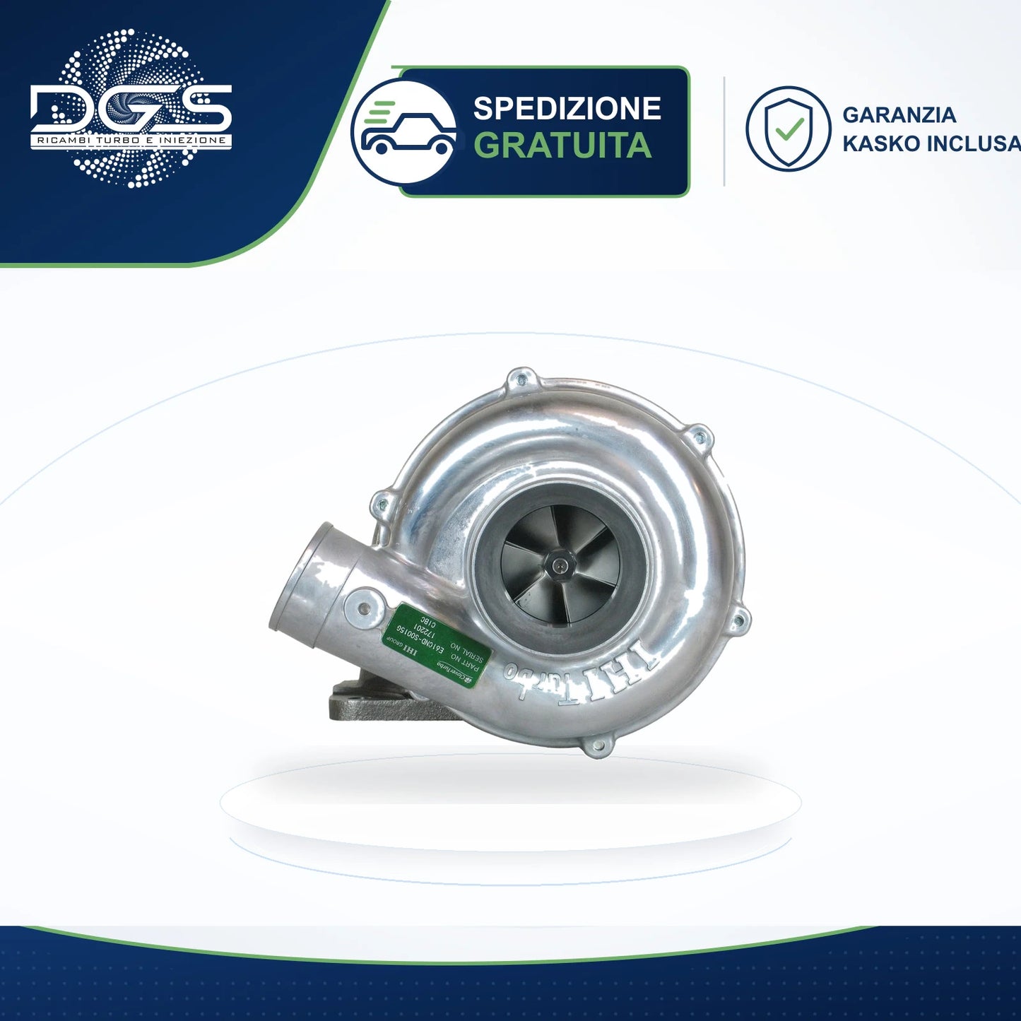 TURBO RICOSTRUITO ISUZU EARTH MOVING - CIBC
