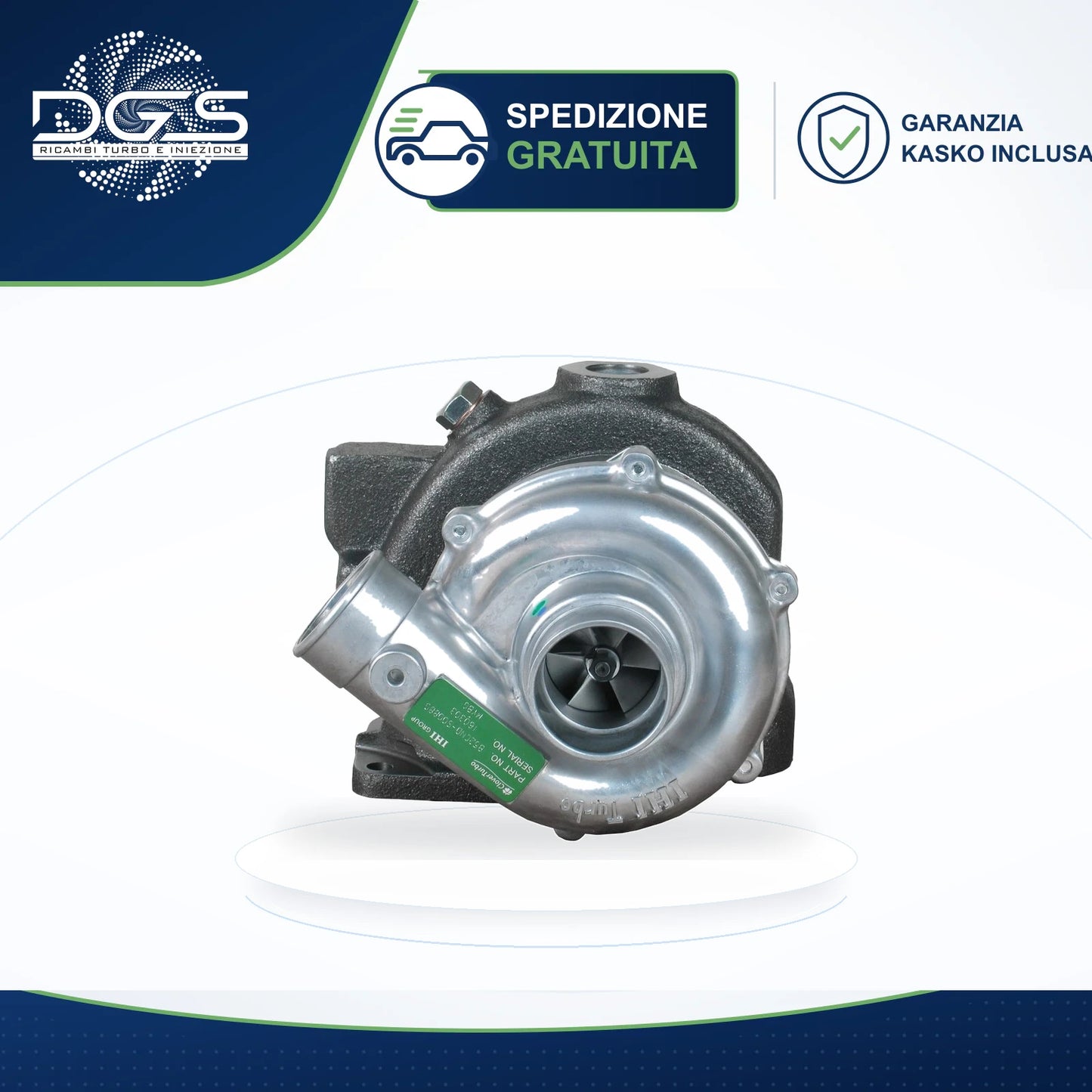 TURBO RICOSTRUITO YANMAR MARINE - MYBG