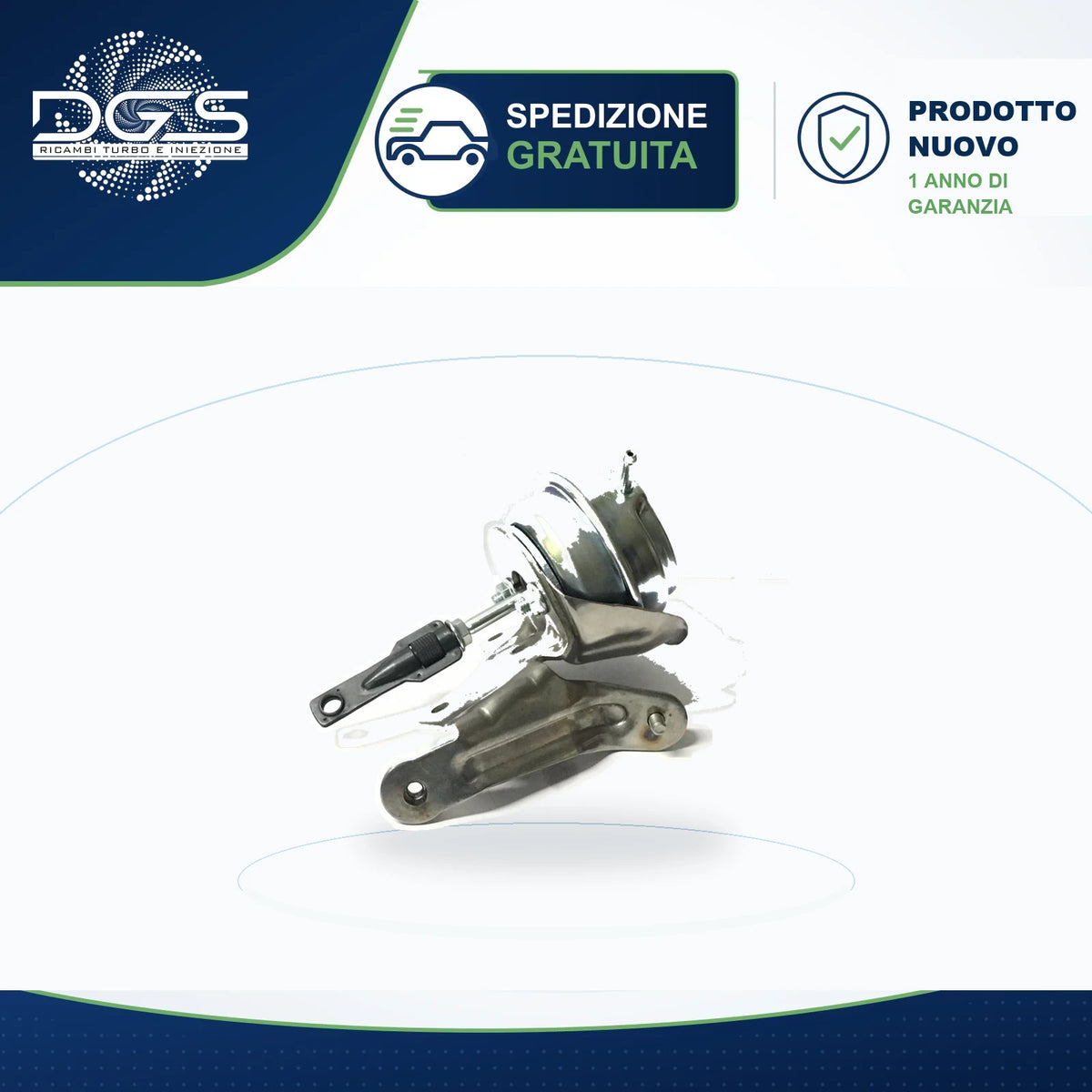 ATTUATORE PNEUMATICO GTA1549V CON STAFFA