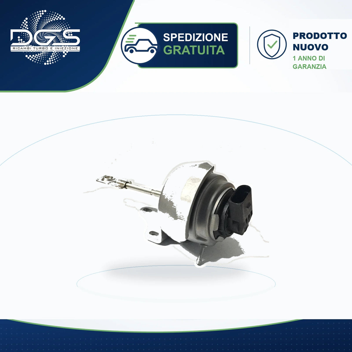 ATTUATORE ELETTROPNEUMATICO GTC1238VZ CON STAFFA