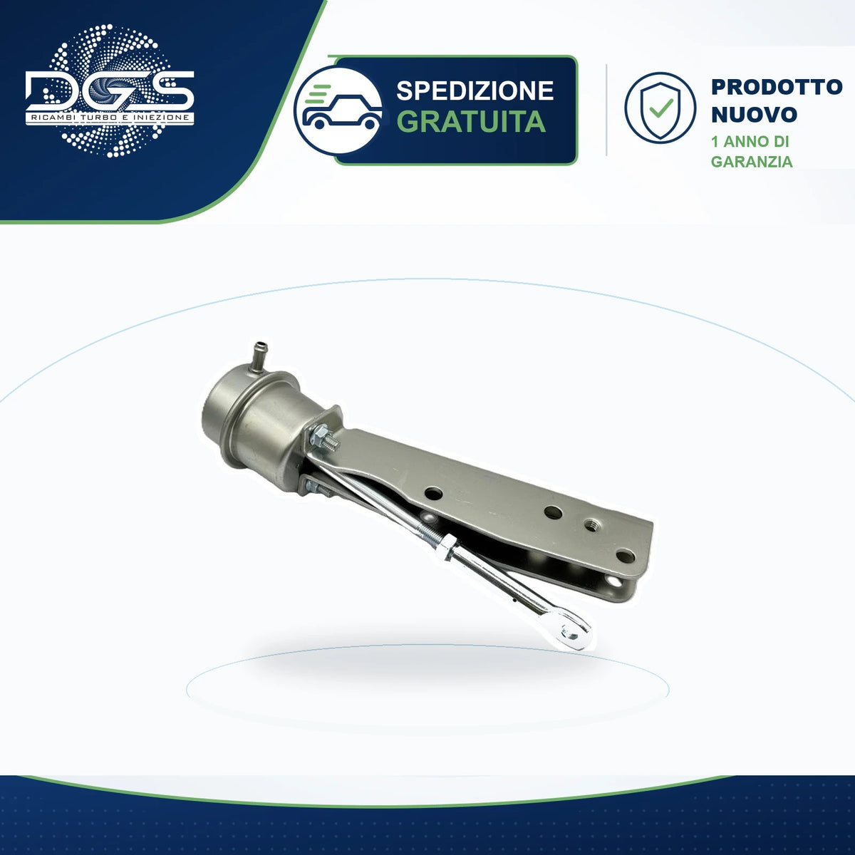 ATTUATORE PNEUMATICO HX40 CUMMINS CON STAFFA