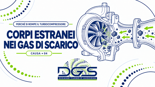 Corpi estranei nello scarico: come danneggiano la girante del turbo