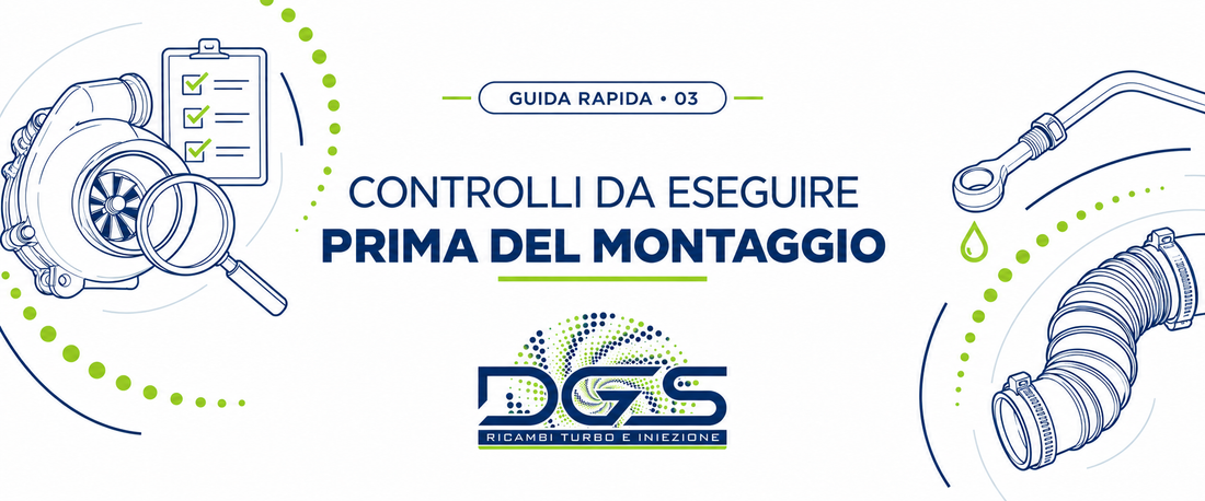 Istruzioni di montaggio del turbocompressore