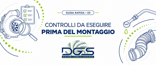 Istruzioni di montaggio del turbocompressore