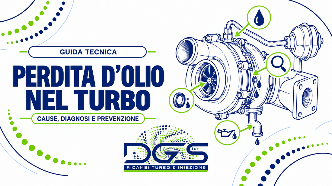 Perdita d’olio nel turbo: cause, diagnosi e prevenzione