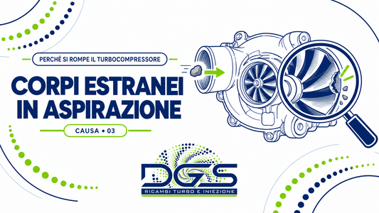 Aspirazione corpi estranei nel turbo: cause, danni e prevenzione