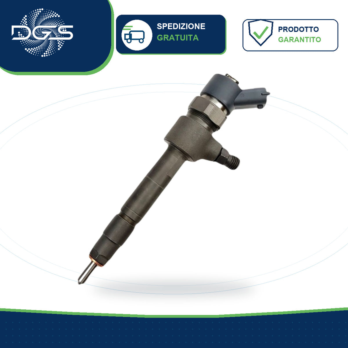 Iniettore revisionato per Fiat 1.9 0445110019