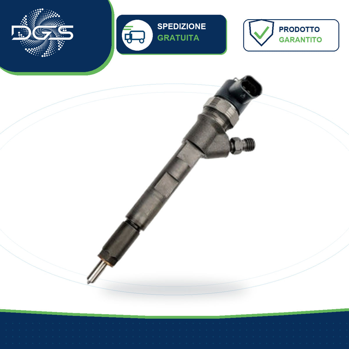 Iniettore revisionato per Chrysler 2.5 0445110059