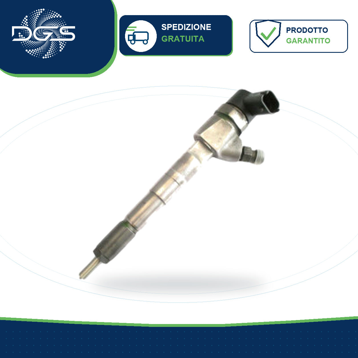 Iniettore revisionato per Alfa Romeo 1.9-2.4 0445110111