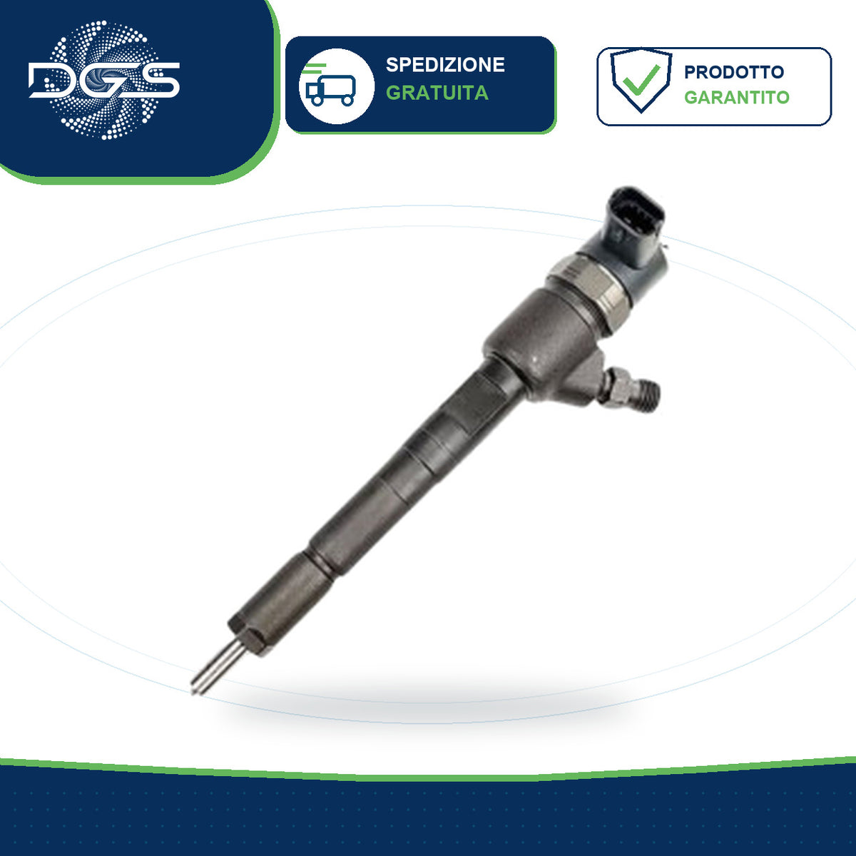 Iniettore revisionato per Fiat 1.3 0445110183