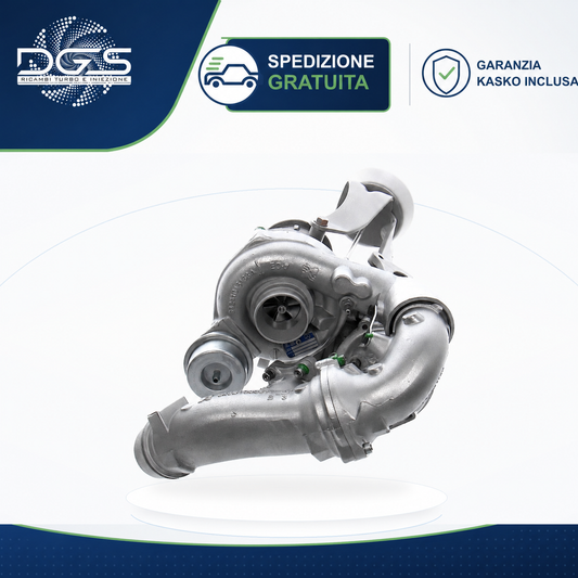 TURBO RICOSTRUITO MERCEDES 220 / 250 CDI TWIN TURBO - 10009700007