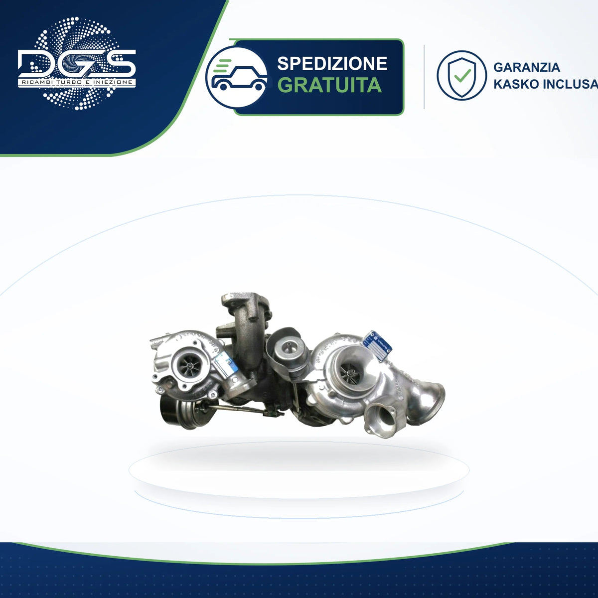 TURBO RICOSTRUITO VOLVO V40 / S40 TWIN TURBO - 10009700118