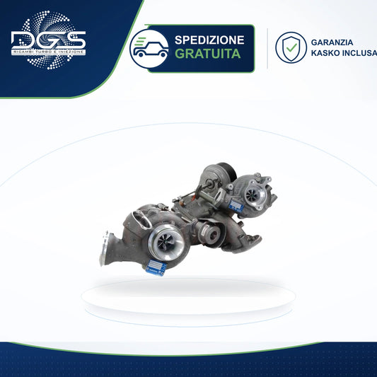 TURBO RICOSTRUITO VOLVO V40 / S40 TWIN TURBO - 10009700354
