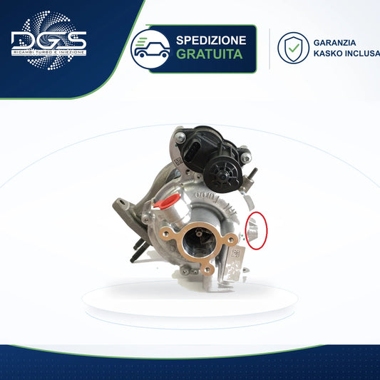 TURBO RICOSTRUITO FCA 500 / TIPO / DOBLO' / JEEP COMPASS - 120713-023