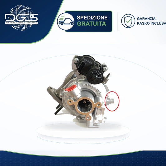TURBO RICOSTRUITO FCA 500 / TIPO / DOBLO / JEEP COMPASS