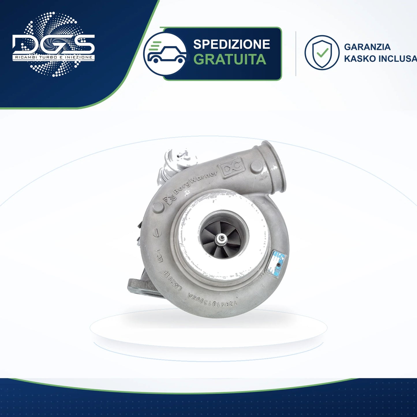 TURBO RICOSTRUITO MERCEDES TRUCK - 13839700041