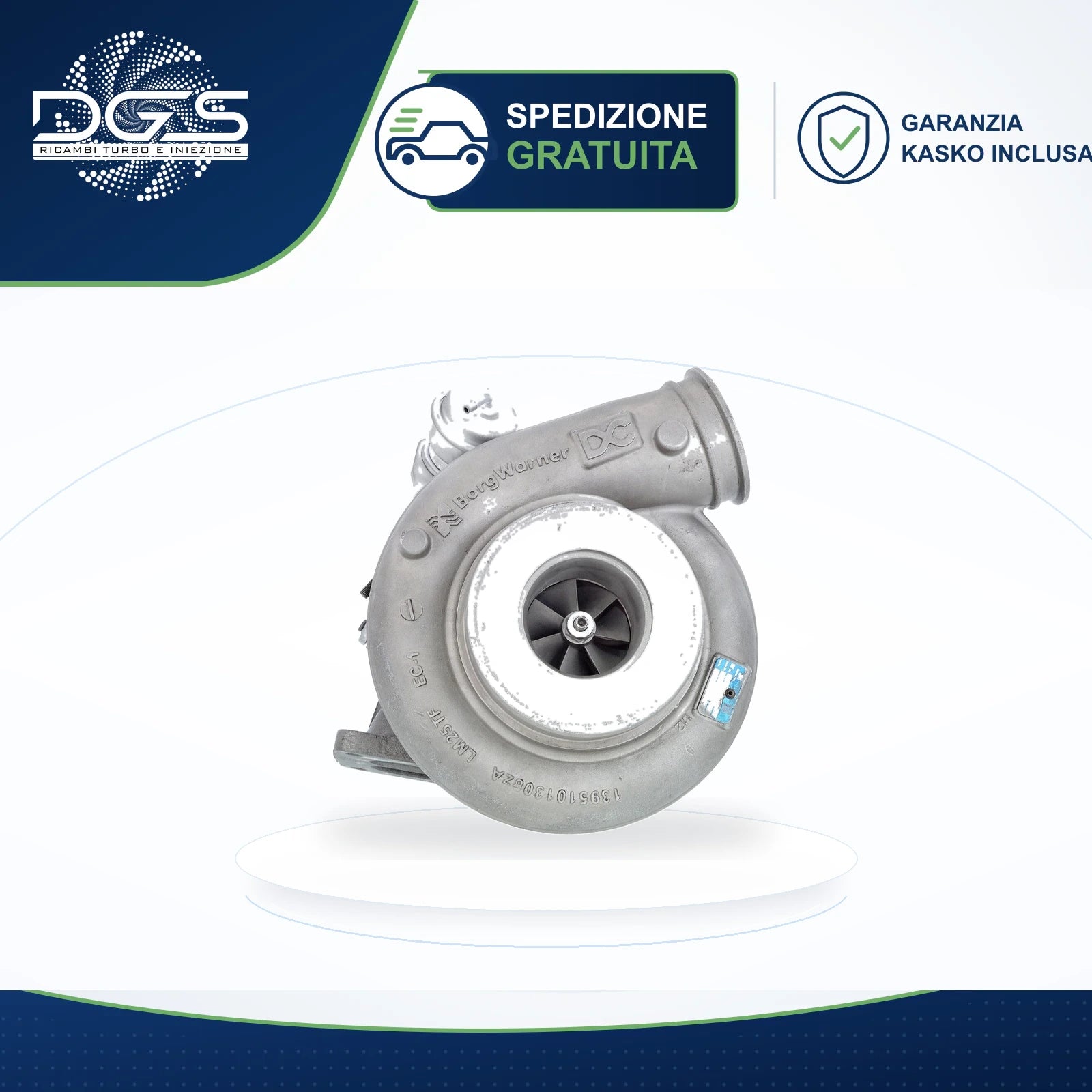 TURBO RICOSTRUITO MERCEDES TRUCK - 13839700041