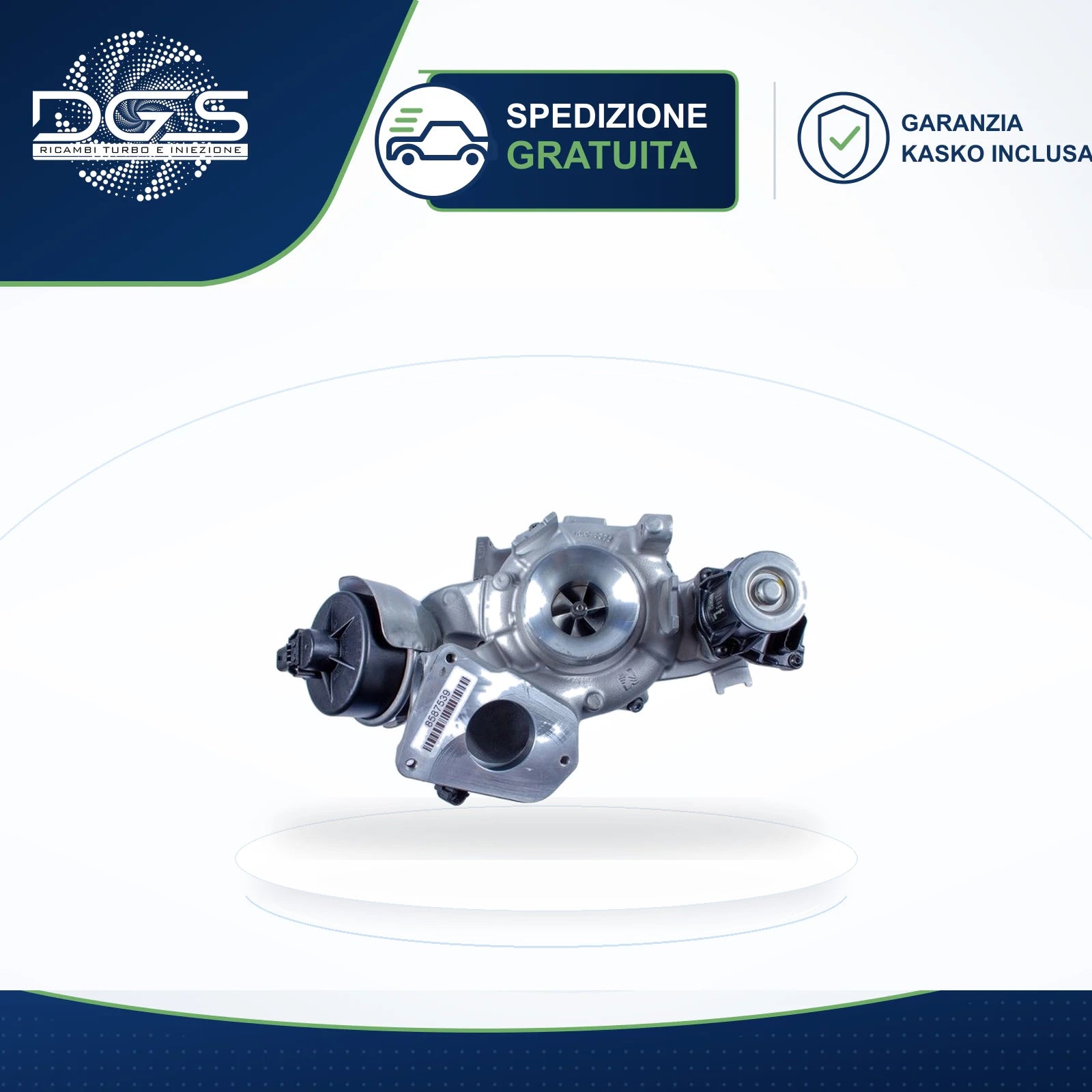 TURBO RICOSTRUITO BMW 318D COMPONENTE BITURBO - 17459700020