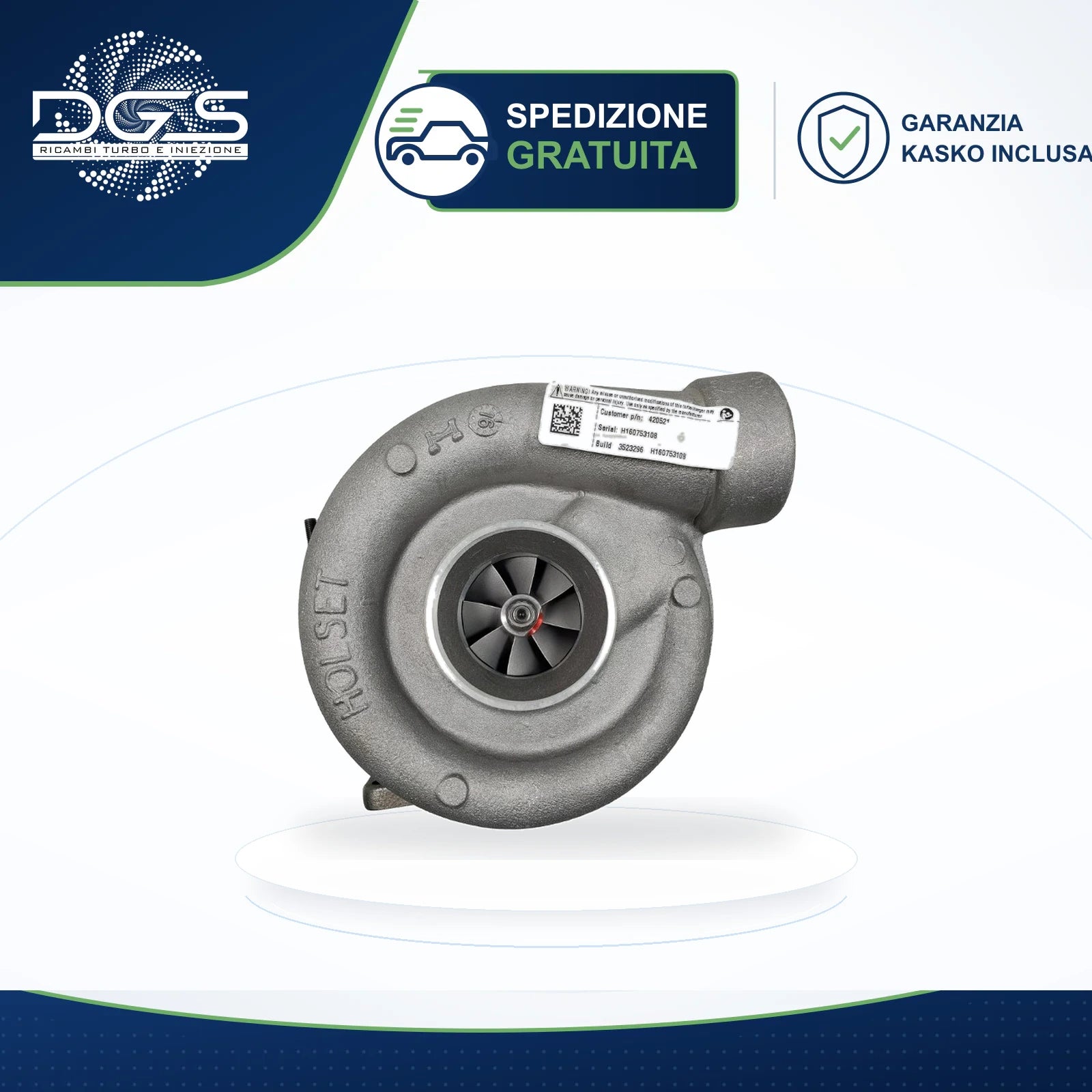 TURBO RICOSTRUITO H2A VOLVO FL6 / FE6