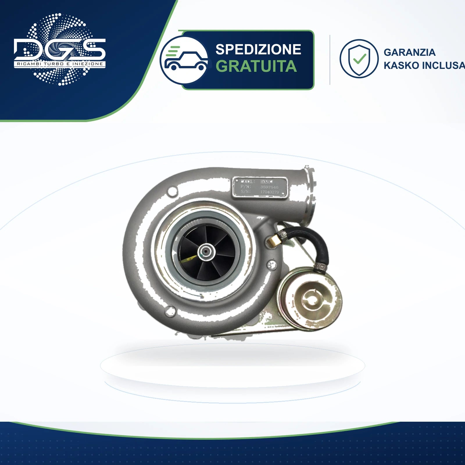 TURBO RICOSTRUITO IVECO TRUCK - 3532816