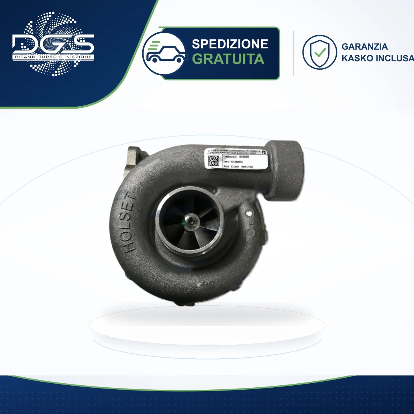 TURBO RICOSTRUITO IVECO MARINO