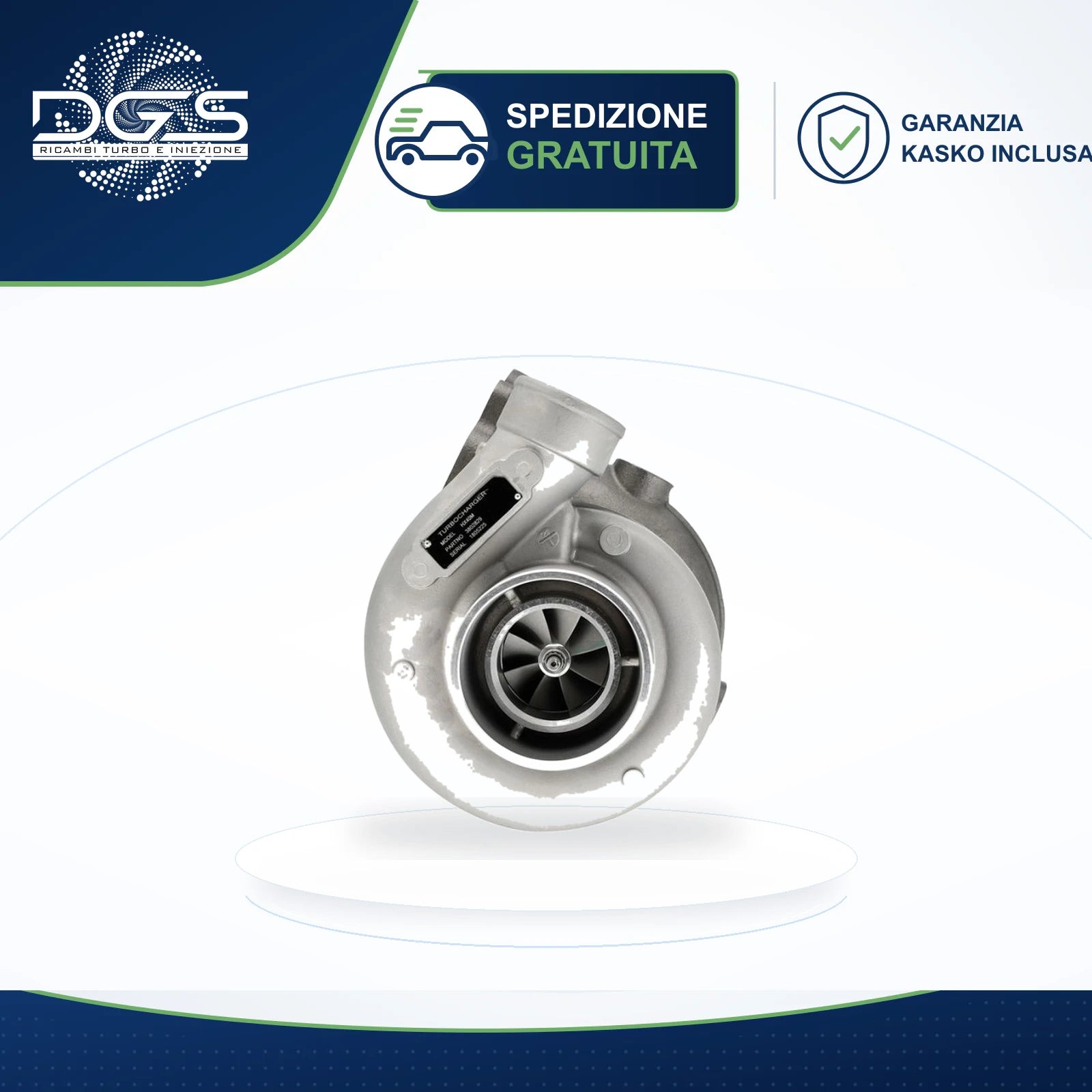 TURBO RICOSTRUITO HX40 CUMMINS MARINE