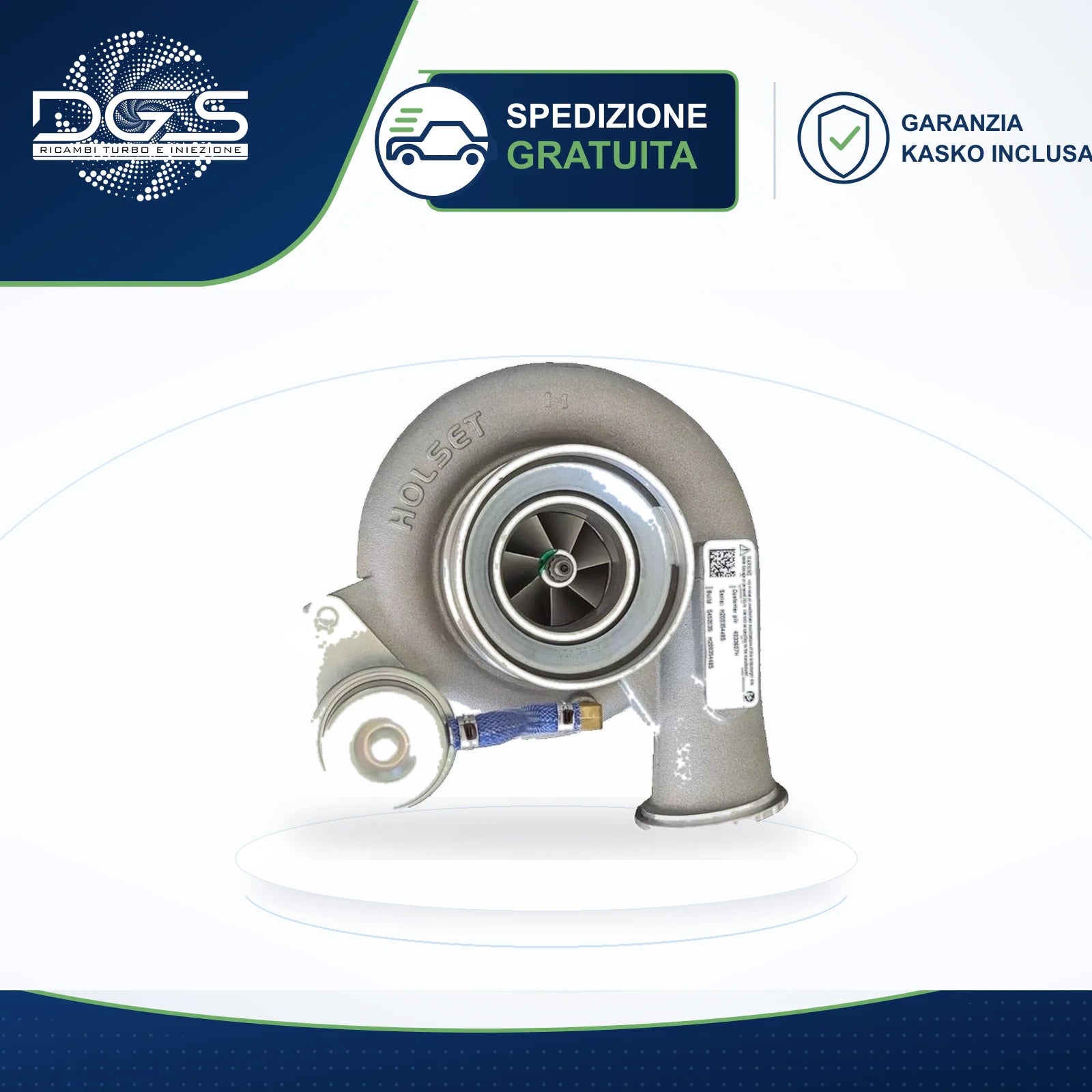 TURBO RICOSTRUITO HY35W STEYR YANMAR MARINE
