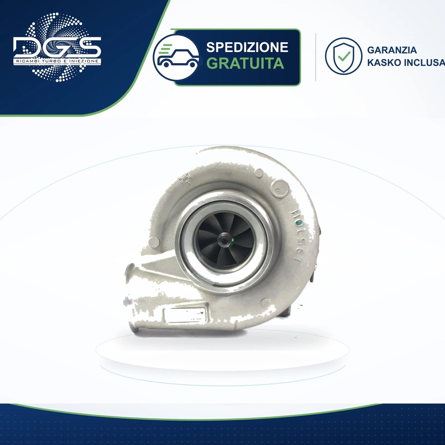 TURBO RICOSTRUITO IVECO GEN SET HX60