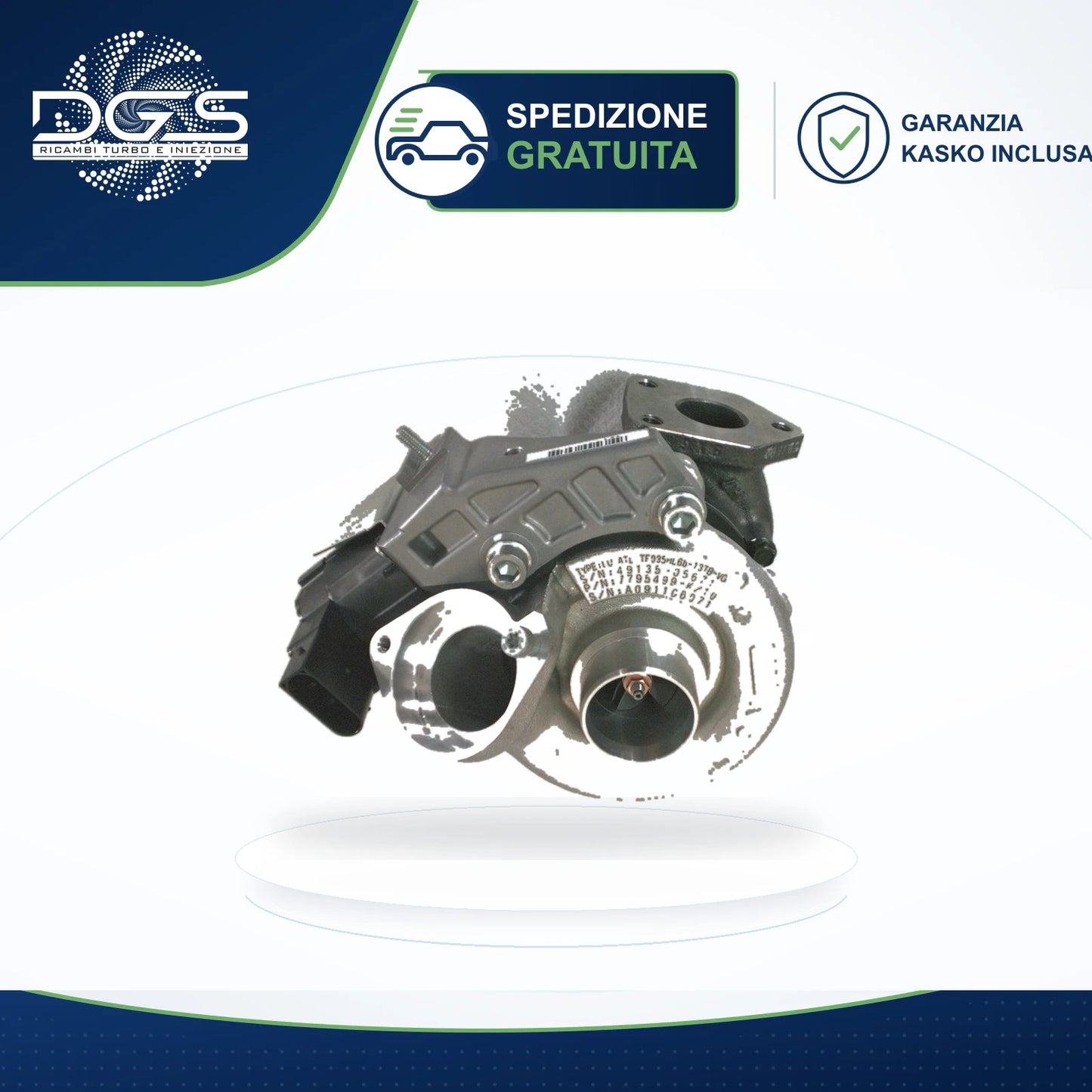 TURBO RICOSTRUITO BMW 120KW