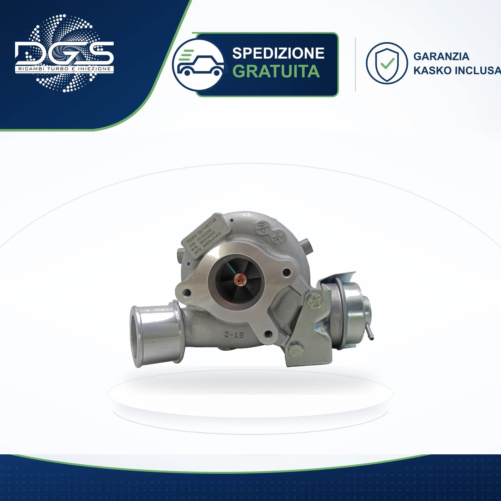 TURBO RICOSTRUITO MITSUBISHI TRITON 2.5L