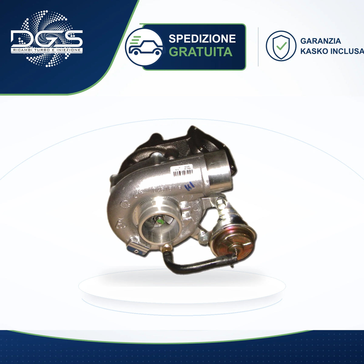 TURBO RICOSTRUITO FIAT / PEUGEOT / CITROEN 2.8 HDI - 53039700081