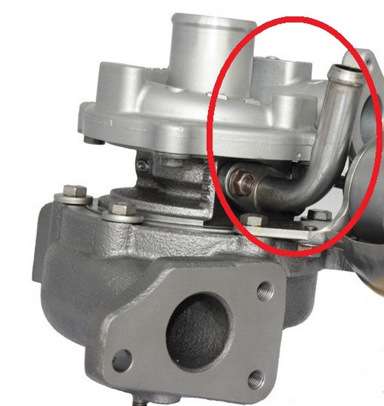 TURBO FORNITO CON TUBO SCARICO OLIO, NON SMONTARE (VEDI FOTO)