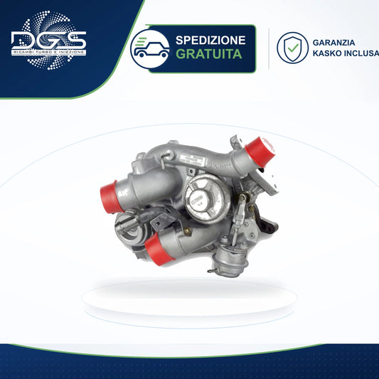TURBOCOMPRESSORE RICOSTRUITO LANCIA PHEDRA 2.2L 170CV BITURB
