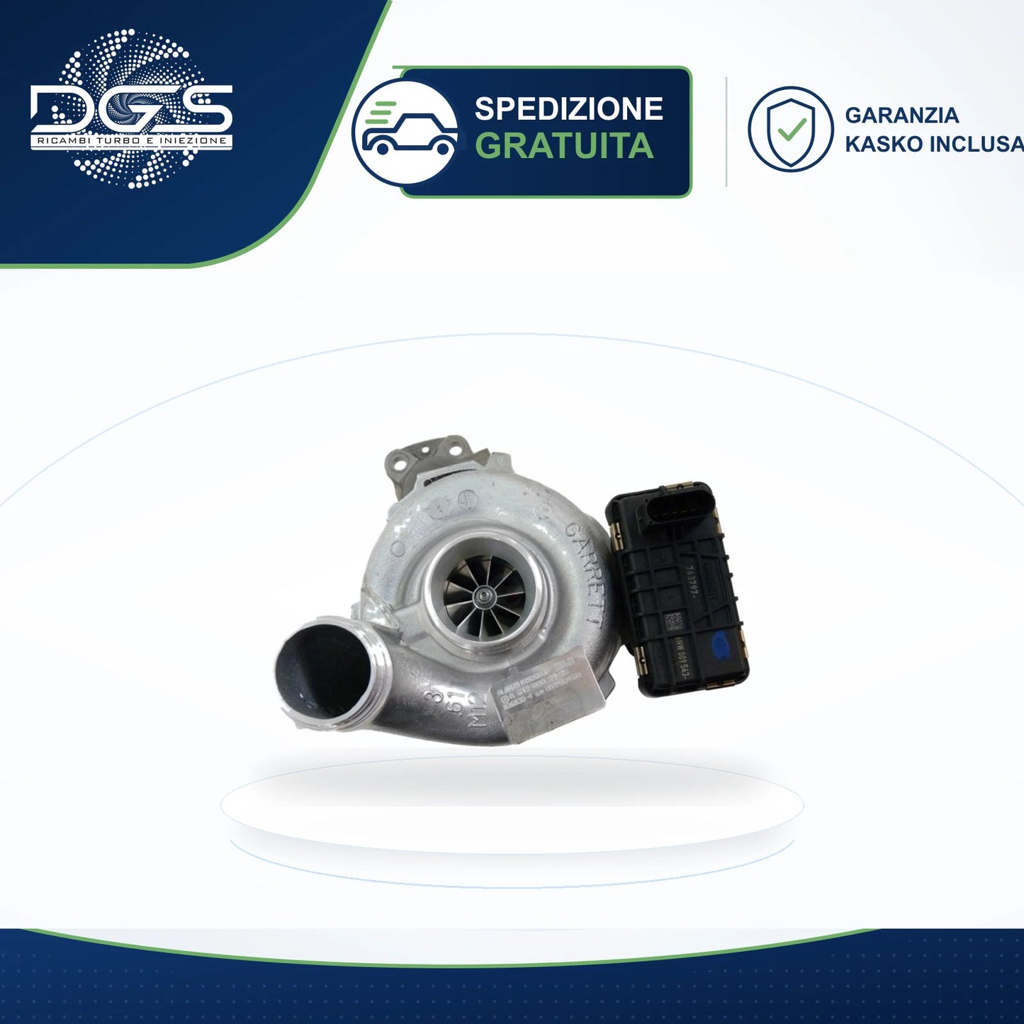 TURBO RICOSTRUITO MERCEDES ROTORE SU CUSCINETTI