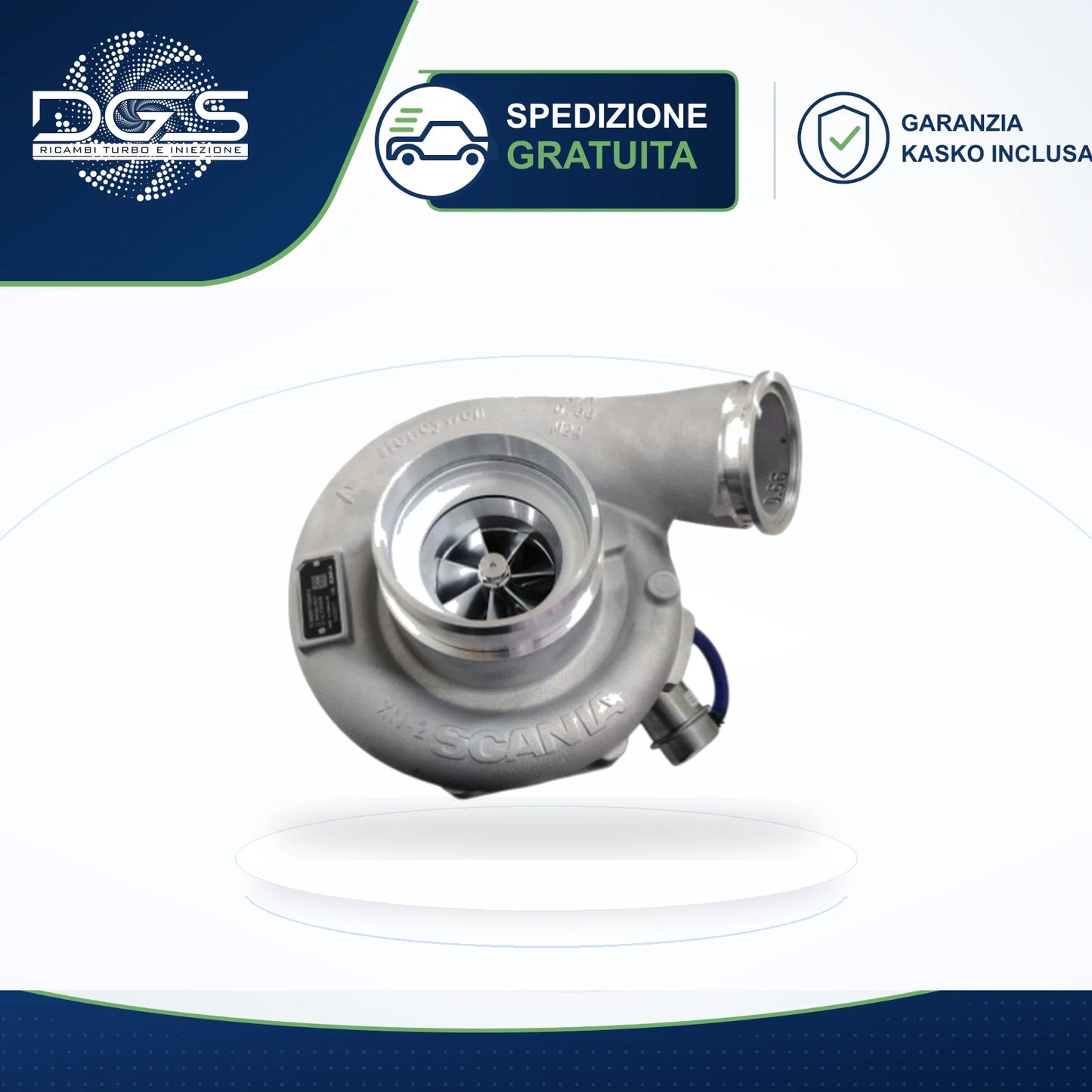 TURBO RICOSTRUITO SCANIA TRUCK DC13