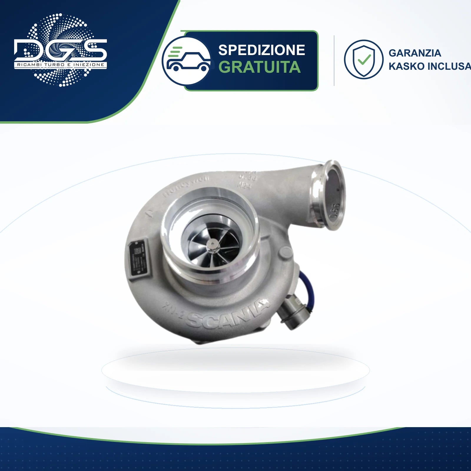 TURBO RICOSTRUITO SCANIA TRUCK DC13