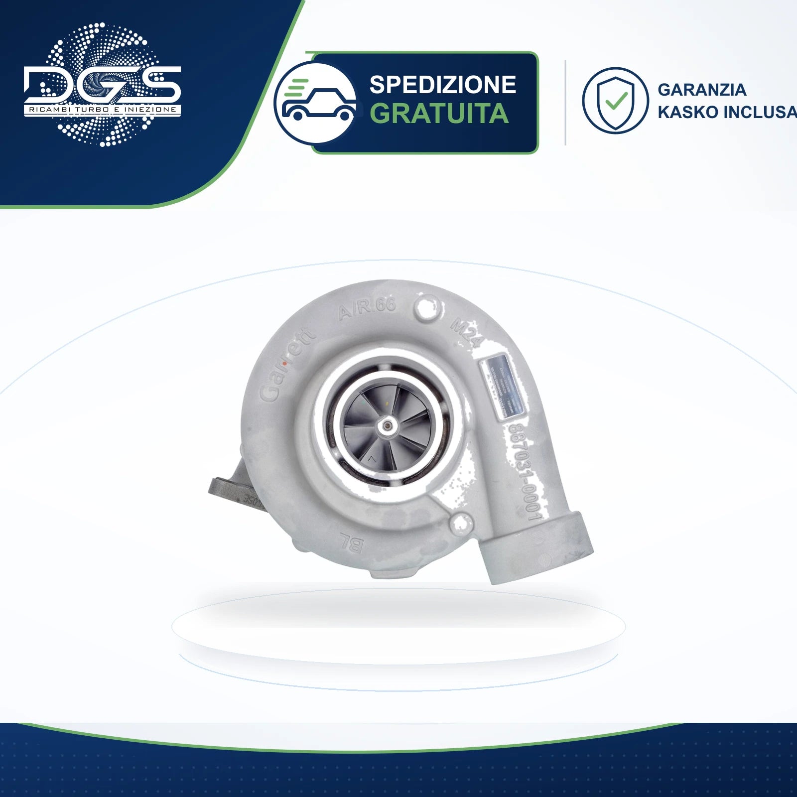 TURBOCOMPRESSORE RICOSTRUITO MERCEDES ACTROS