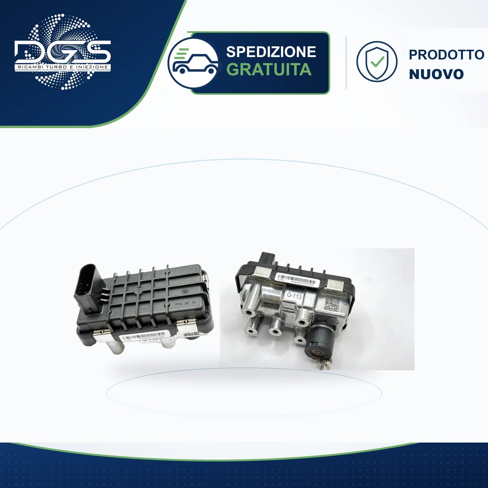 ATTUATORE ELETTRICO G-113-712120-0113-6NW008412 REA ATT.G113