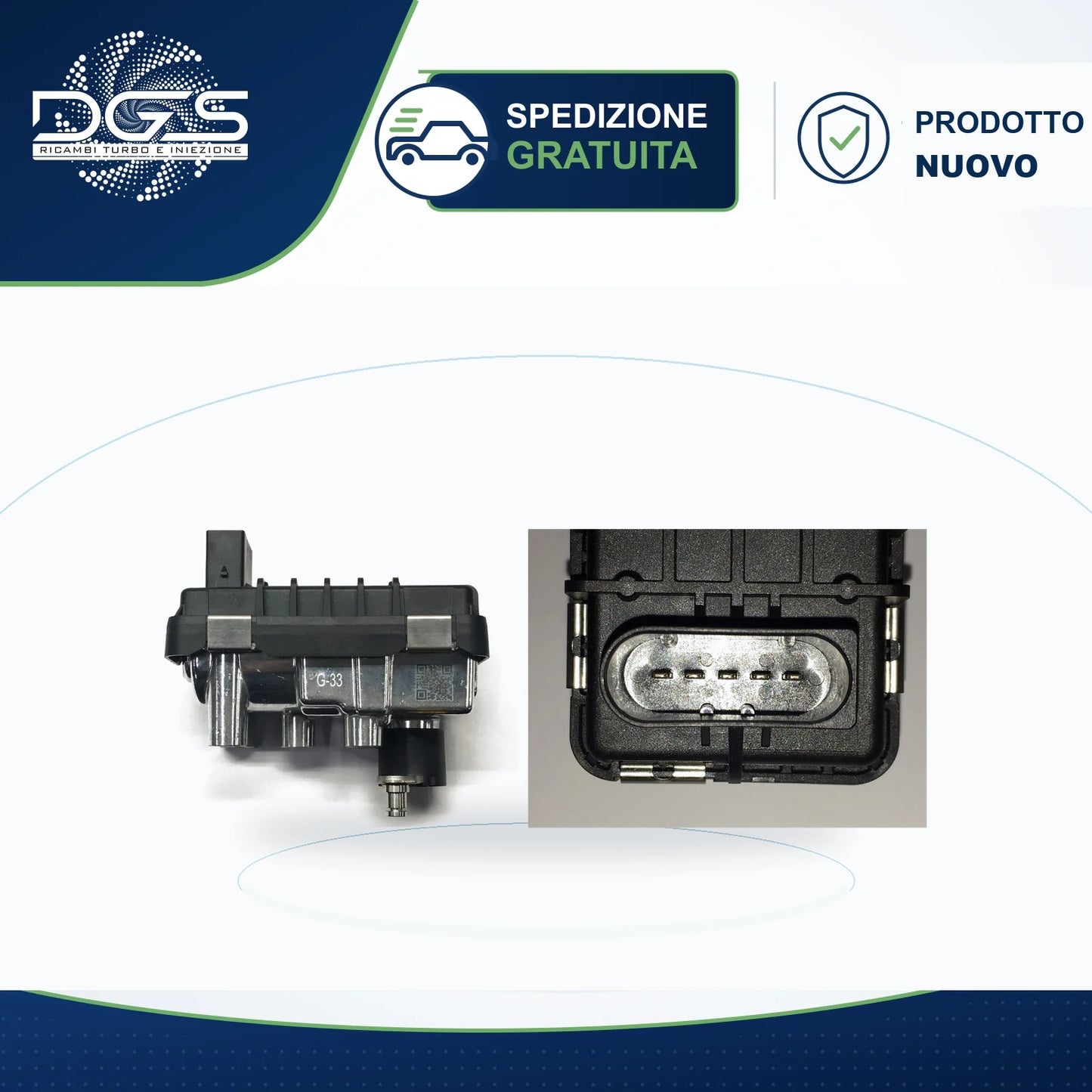 ATTUATORE ELETTRICO G-033-752406-0033-6NW009206 S-REA ATT.G33