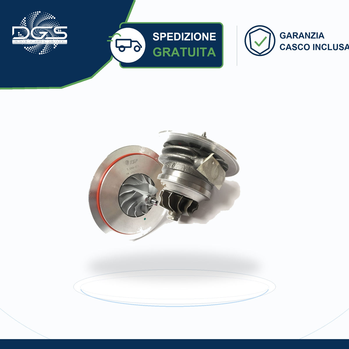 CORE ASSY BILANCIATO GT2049S PERKINS GENERATORE