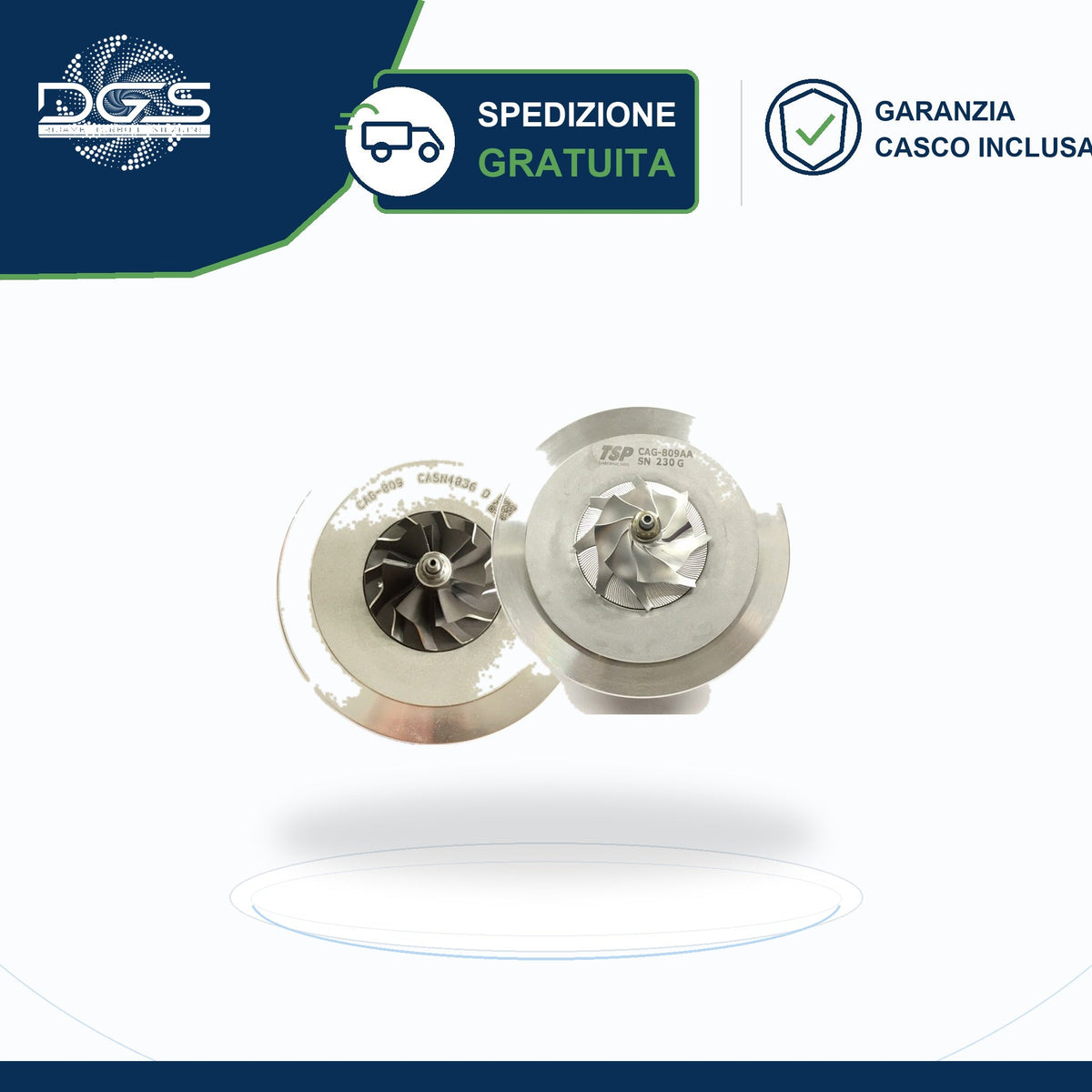 CORE ASSY BILANCIATO GT2056V MFS SNAKE STYLE