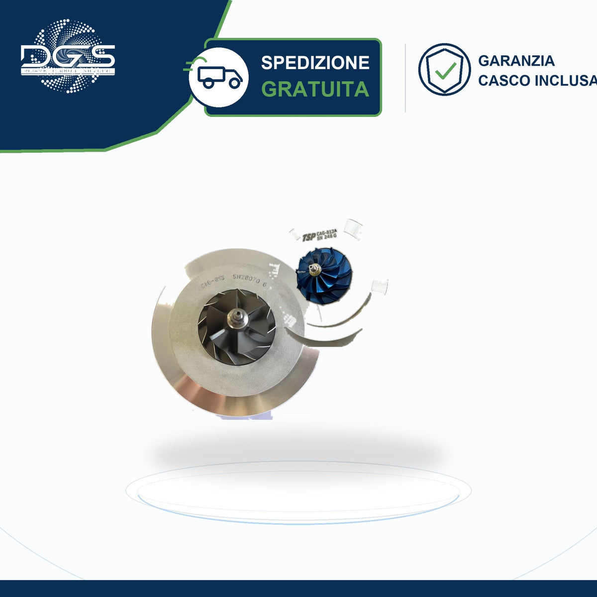 CORE ASSY BILANCIATO GT2256V MFS SNAKE STYLE - CAG-813B